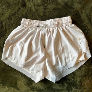 Women's Classic White Athletic Shorts
